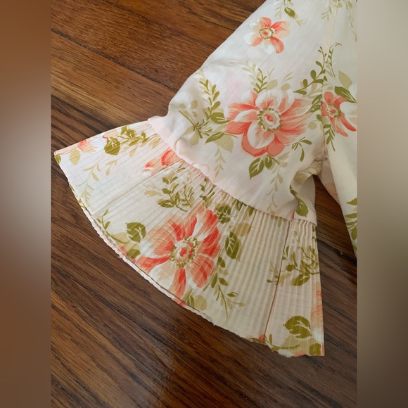 Vintage Smart time peachy house dress/robe - Picture 6 of 11